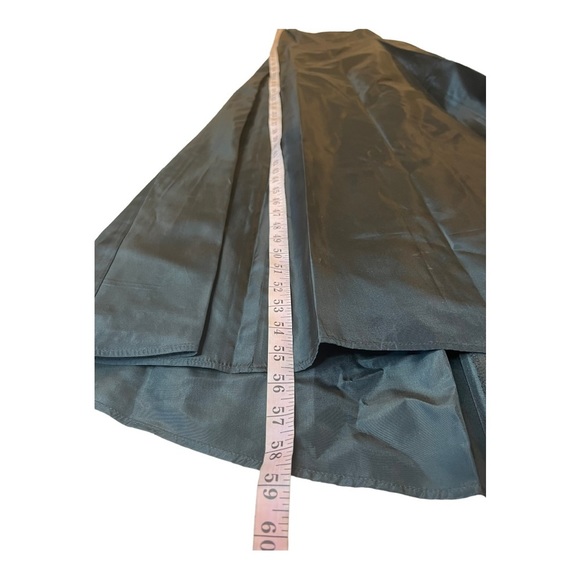 Laundry Black Bow Low Back Ruched Twist Evening Occassion Maxi by Shelli Segal - Picture 5 of 15